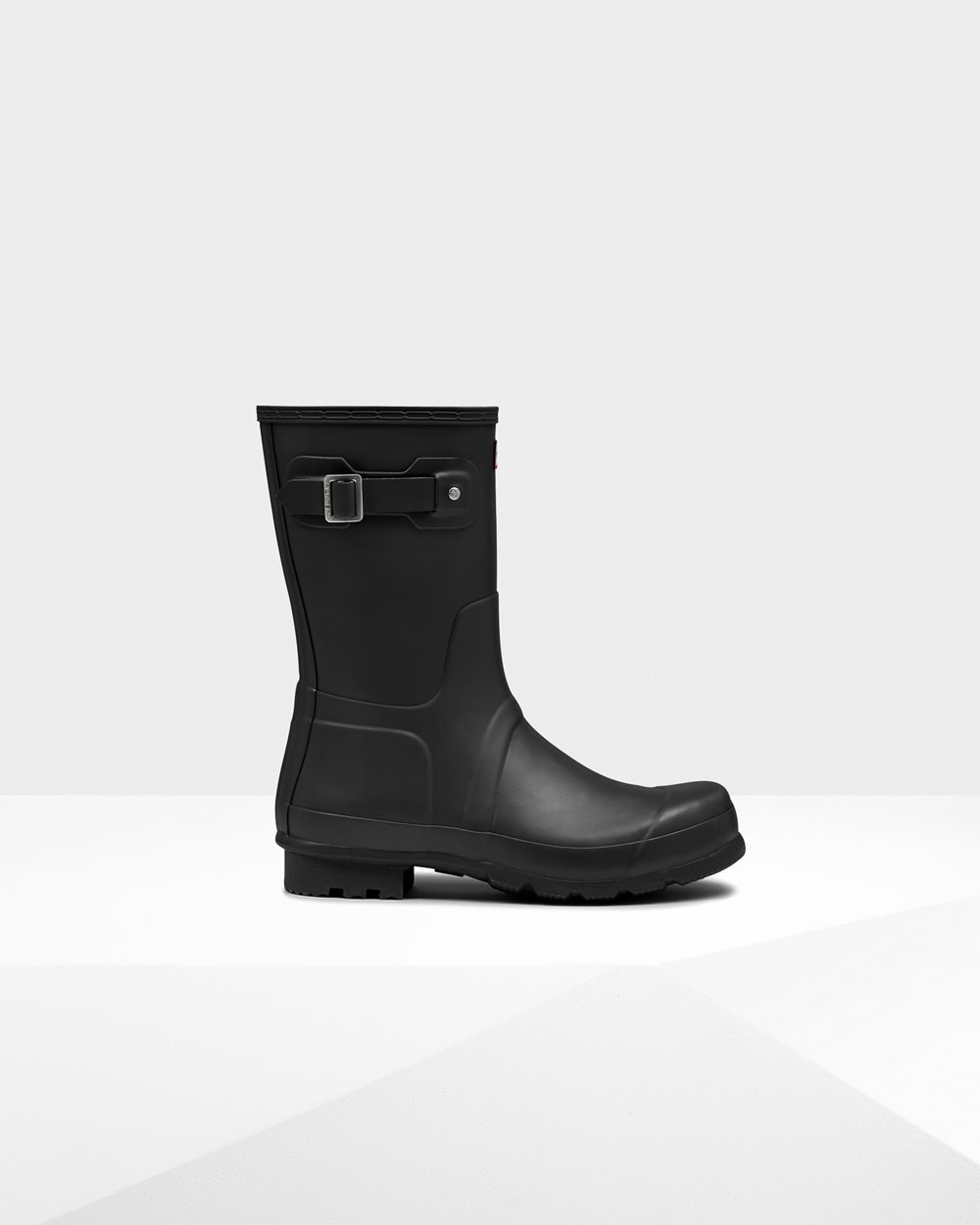 Bottes Courtes de Pluie Hunter Original Homme Noir UEXINFO-83